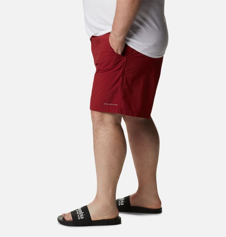 Men's Columbia PFG Backcast III Water Shorts Red | Plus Size CA-ML640